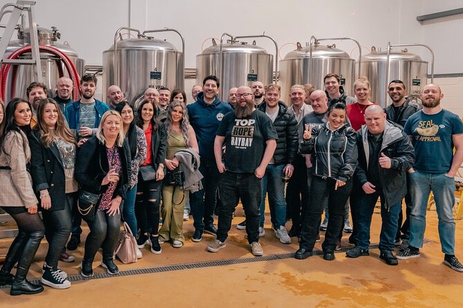 Liverpool's Brewery Bus Tour– 4 Breweries, 12 x Craft Beer & Food - What the food pairing adds (and what to eat before you go)
