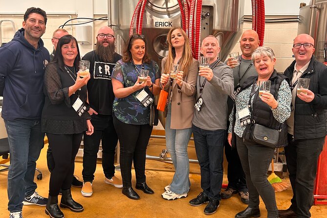 Liverpool's Brewery Bus Tour– 4 Breweries, 12 x Craft Beer & Food - Meet at The Shankly Hotel, end at Love Lane Brewery