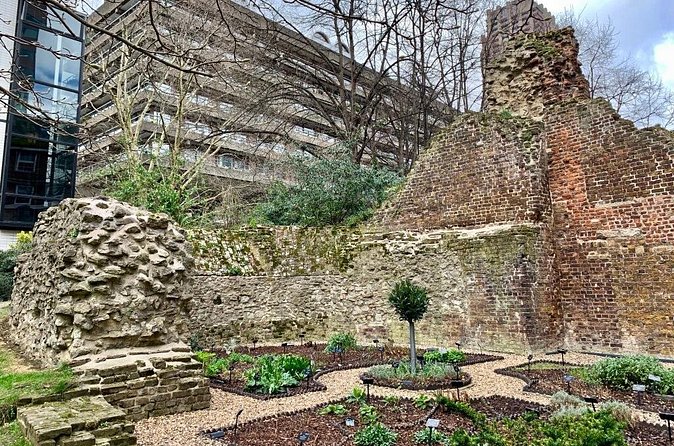 Londinium's Footprint: Explore London's Roman wall on a self-guided audio tour - A garden built within the ruins: ending with a calmer scene