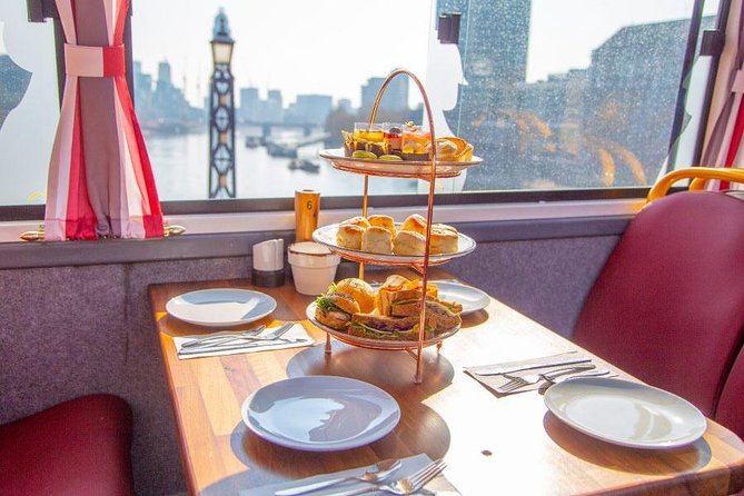 London Afternoon Tea Bus and Panoramic Tour on Lower Deck - Staff, music, and the difference between tea time and a narrated tour