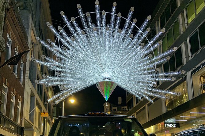 London Bespoke Black Cab Christmas Lights & Sights Private Tour - Shopping Street Glow: Oxford Street, Regent Street, Bond Street, and Harrods