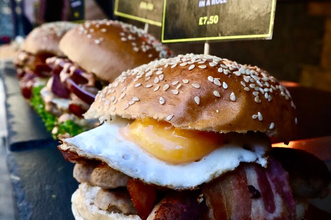 London Bridge & Borough Market Food Tour with 7 Authentic Dishes - Dessert, breakfast tea, and the Secret Dish moment