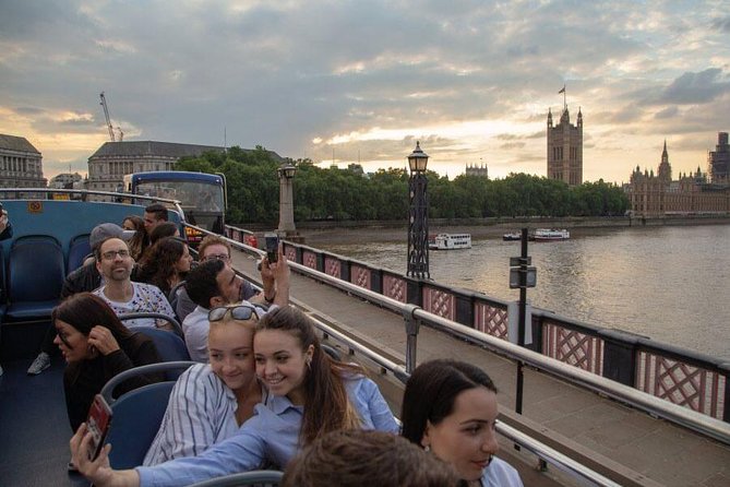 London by Night Sightseeing Open Top Bus Tour with Live Guide - How To Dress And Sit For Real Night Views