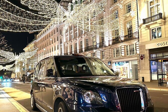 London by Night Taxi Tour - Pickup, drop-off, and your taxi guide meet-up flow