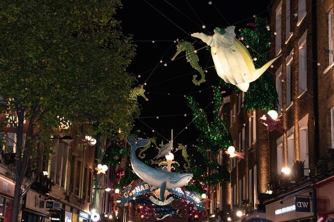 London Christmas Lights Guided Walking Tour - Lower Regent Street, Burlington Arcade, and Bond Street lights up close