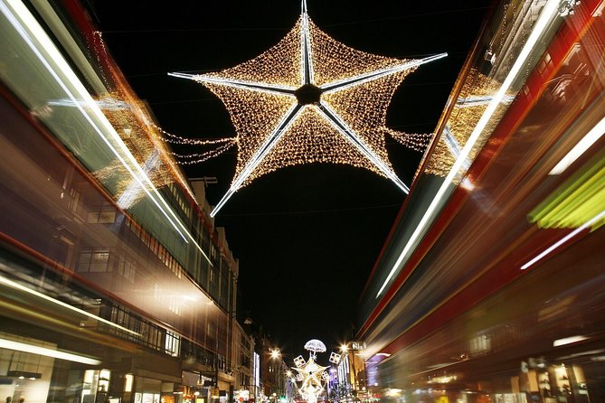 London Christmas Lights Tour by Vintage Double-Decker Bus - 1 London townhouse, Wellington history, and Westminster Abbey at night
