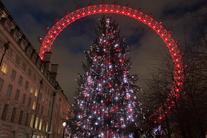 London Exclusive Christmas Lights Guided Tour by Black Cab - Oxford Street, Christmas shopping energy, and quick photo time
