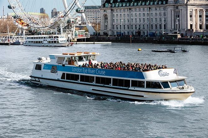 London Eye River Cruise and London Eye Ticket Option - The Thames River Cruise: Live commentary and prime sight lines