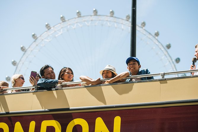 London Eye Ticket, Big Bus Hop-on Hop-Off Tour & River Cruise - London Eye Entry: Timed Slot, Redemption Desk, and Pod Time