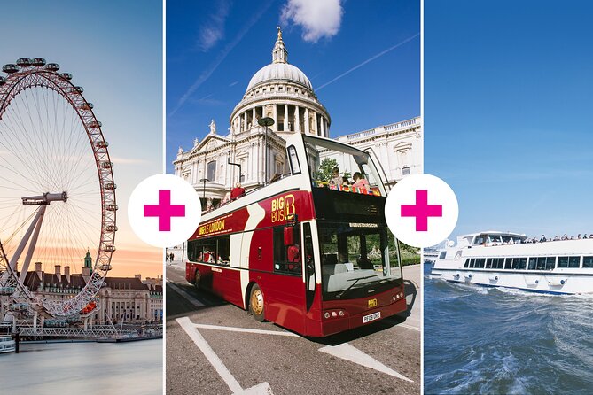 London Eye Ticket, Big Bus Hop-on Hop-Off Tour & River Cruise - Big Bus Hop-on Hop-off: How to Use It Without Losing Your Day