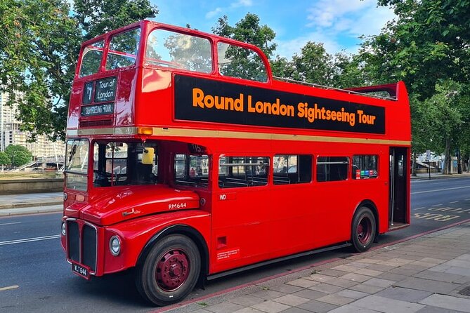 London: Guided Sightseeing Tour on a Vintage Open-Top Bus - The Ride-By Itinerary, What You’ll See Without Getting Out