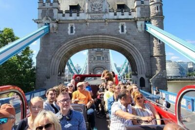 Guided Sightseeing Tour on a Vintage Open-Top Bus