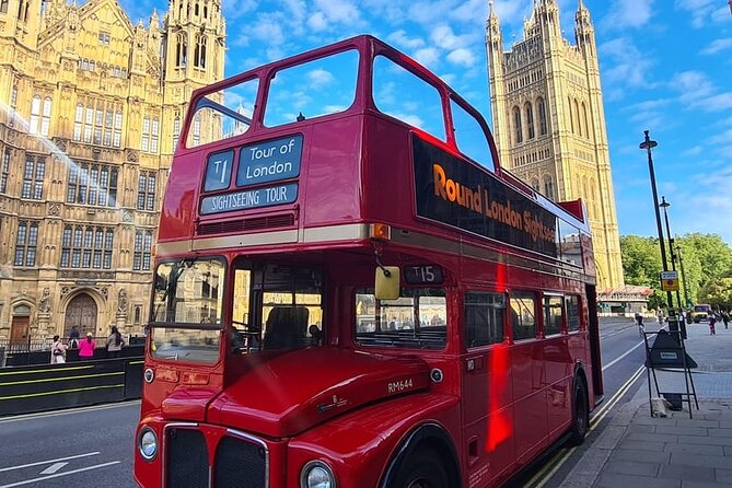London: Guided Sightseeing Tour on a Vintage Open-Top Bus - Traffic Reality: When the Bus Gets Stuck