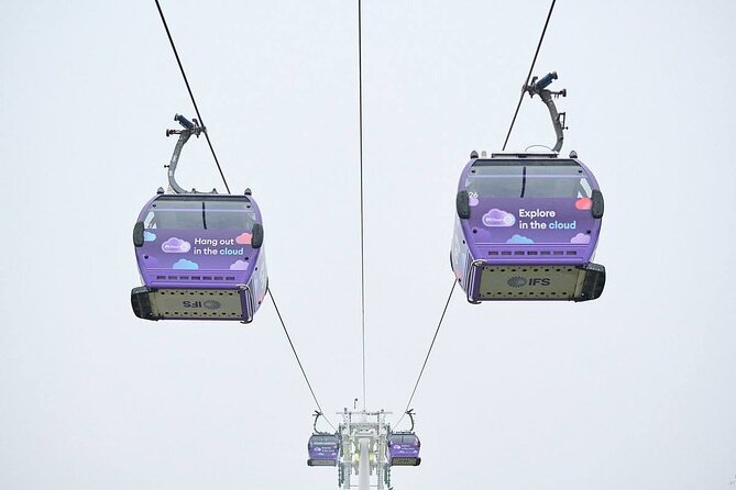 London: IFS Cable Car + Uber Boat Hop-On Hop-Off 1 Day River Pass - St Paul’s and the Shard: big-city scale from river level