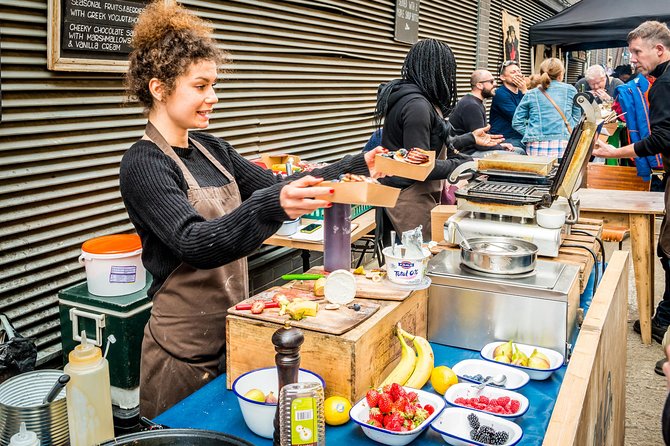 London Private Food Tour, the Best of East London with a Local Foodie - Stop 2: A Historic Market Stop, Where Tastings Make Sense