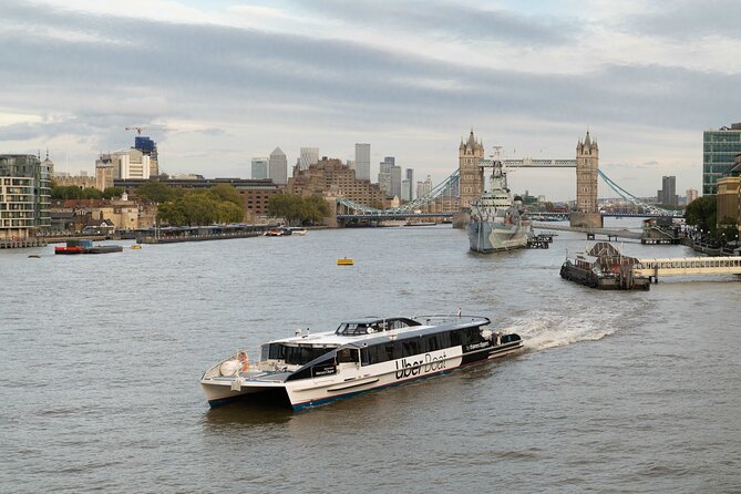 London Roundtrip Thames Cruise Uber Boat by Thames Clippers - Key things I’d focus on