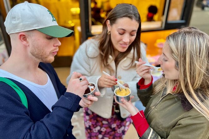 London Soho Food Tour with 7+ Tastings of Delicious Hidden Gems - Stop 3: Great Windmill Street and WWII Entertainment History