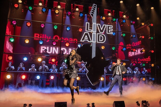London Theatre: JUST FOR ONE DAY - The Live Aid Musical - Shaftsbury Theatre: an easy, central anchor in London