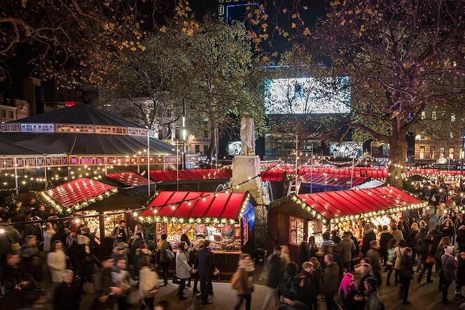 Magical London Christmas Lights Walking Tour with a Londoner - Price, timing, and group size: what $27.46 gets you