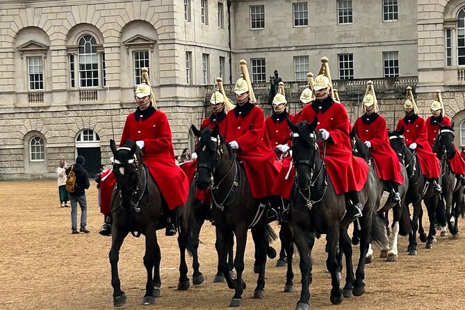 Majesty in Motion Exploring Westminster's Royal Legacy - St James’s Palace Changing of the Guard, up close in your own way