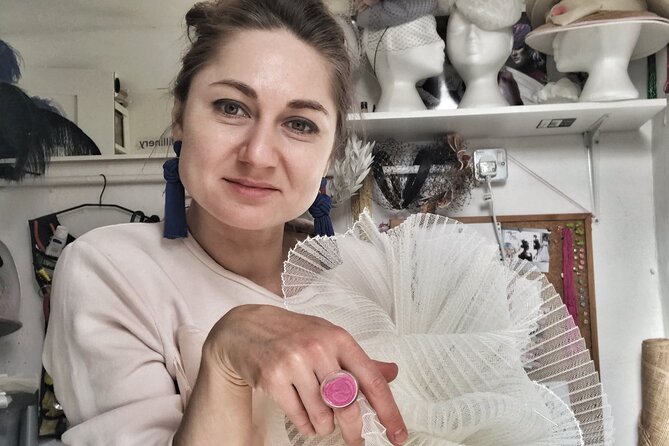 Make a Fascinator Hat with a Designer in London - The first step: hat styles, materials, and learning the “why” behind the look