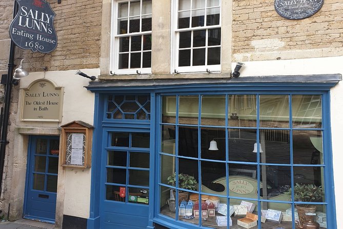 Medieval Bath: A Self-Guided Audio Tour along the City Wall - The Sally Lunn’s outside stop, quick but useful