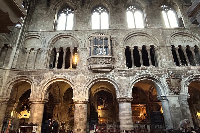 Medieval London Walking Tour Oxford PhD Historian Guide - St Bartholomew the Great, a 12th-century survivor through centuries