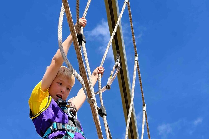 North Devon: SkyTrail High Ropes Course - The practical booking picture: schedules, language, and group size