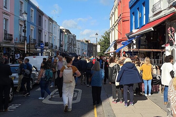 Notting Hill Walking Tour - Stop 1: Portobello Road Market, Antiques, Food, Clothes, and Surprise Finds