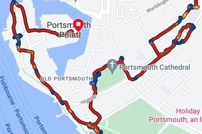 Old Portsmouth Historical Walking Tour - an infernal den of Diabolical Demons - Entering the story at Landport Gate, Portsmouth’s original entrance
