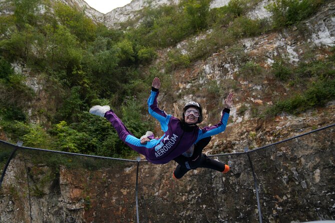Outdoor Wind Tunnel Skydiving Experience in Kent - Hangloose Adventure in Kent, the Outdoor Wind Tunnel Setting