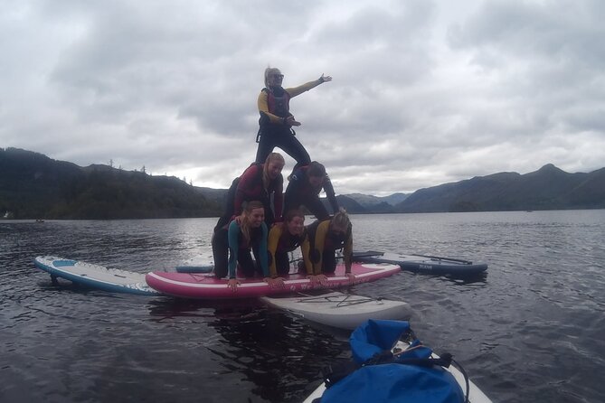 Paddle Boarding on Derwent Water - The coaching makes this a true beginner-friendly paddle
