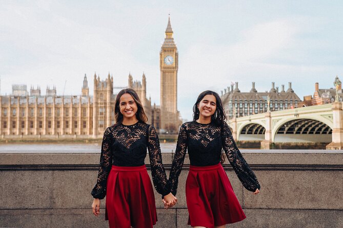 Photoshoot in London with Professional Photographer - Where you start: Tower Bridge (Engine Rooms and Official Gift Shop)