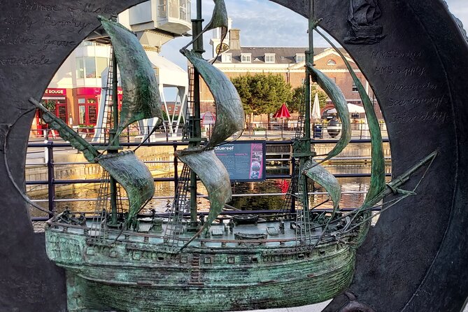 Portsmouth Naval History Private Guided Walking Tour - Gunwharf Quays and the harbor atmosphere at the end
