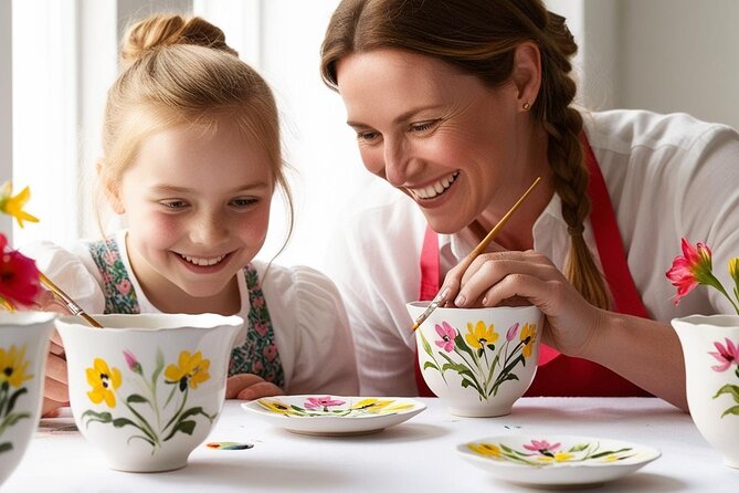 Pottery painting class in Manchester - Your basic “itinerary” inside the studio, step by step