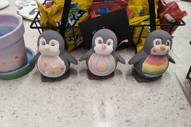 Pottery painting class in Manchester - After the class: picking up within a week