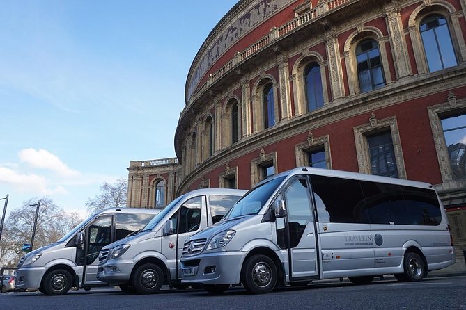Private Arrival Transfer Cruise terminal to London Hotel or London Airport - Choosing the right vehicle for your group of up to 15