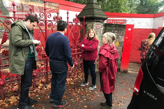 Private Beatles Car Tour, Penny Lane, Strawberry Field & childhood homes - Liverpool Institute for Performing Arts, street art, and a Carpool Karaoke link