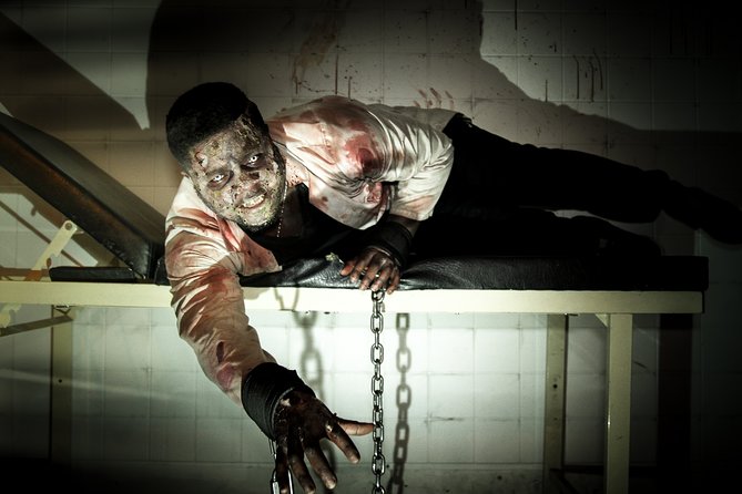 Private Escape Room with a Zombie in London - The live hosts and zombie characters: the acting is part of the game