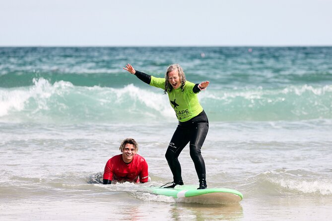 Private Family / Small-Group Surf Lesson (max. 4) in Newquay. - What You Get: Gear, Wetsuit, and Hot Showers