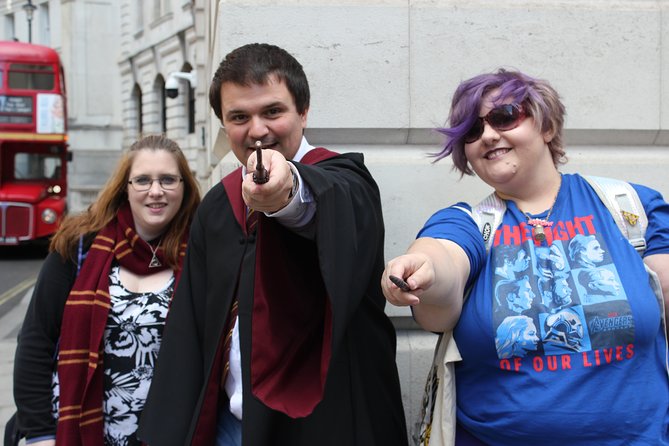 Private Harry Potter Walking Tour of London - The steel footbridge moment from Half-Blood Prince