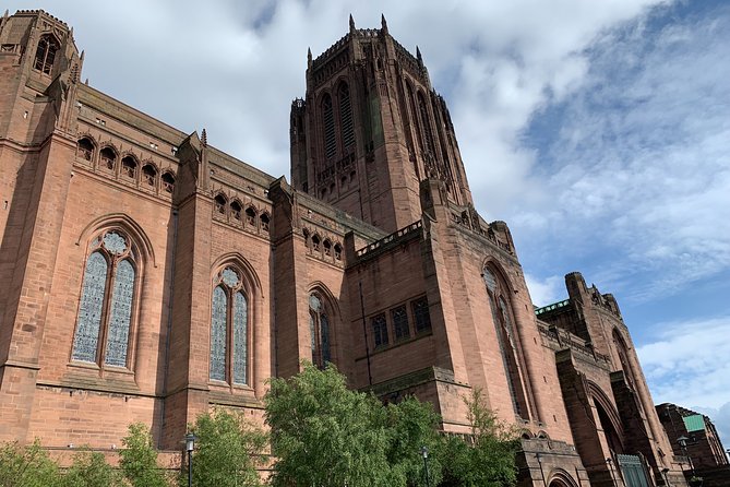 Private Liverpool Culture Walking Tour, Ghosts & Two Cathedrals. - Stop 1: Metropolitan Cathedral of Christ the King and the Piper lantern light show