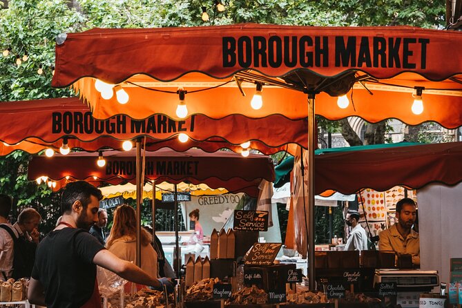 PRIVATE London Food Tours - Borough Market, Soho, East End - Stop 4: chop house meat, award-winning British cheese, then Ghaniain chocolate truffles