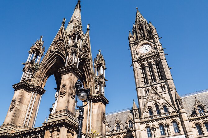 Private Manchester Self-Guided Tour - The extra landmarks that add punch: Guardian Telephone Exchange, Midland Hotel, Corn Exchange, and Old Wellington