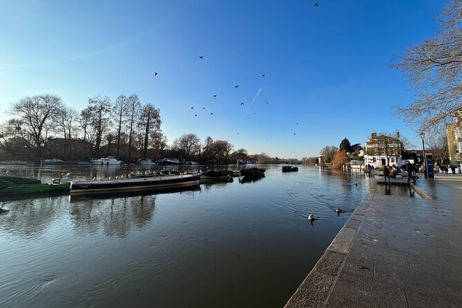 Private Ted Lasso Filming Locations Tour - Stop 2: Richmond Riverside for the character-walk effect