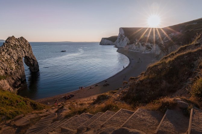 Private tour Portland, England, UK: Durdle door, Corfe & Swanage - Corfe Castle Ticket: Steps, Ruins, and Stories