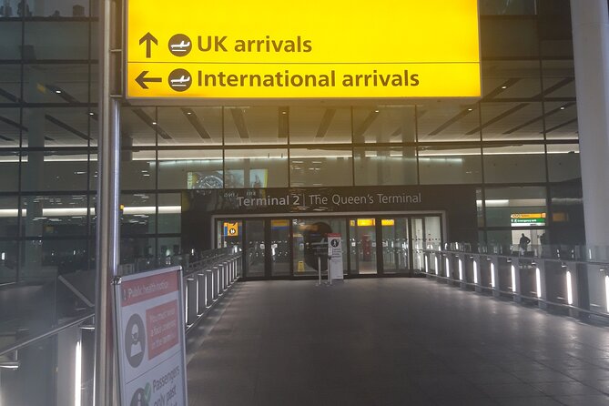 Private Transfer Arrival or Departure Heathrow Airport/ London - Live flight monitoring and how it reduces delay stress