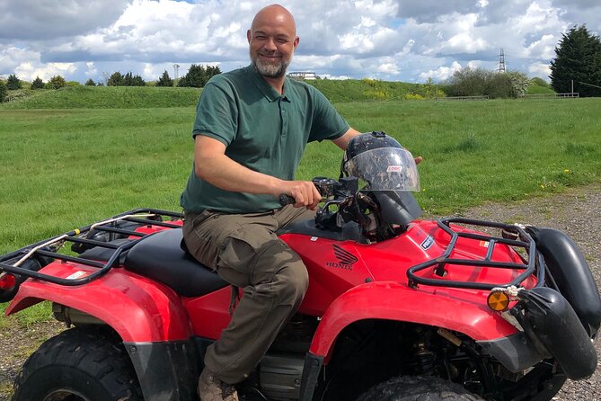 Quad Bike Trekking in Warwick - The handling check that keeps the ride fun for everyone