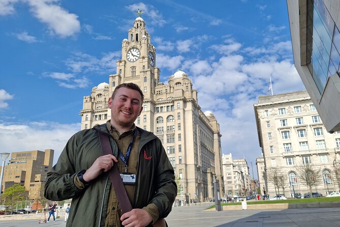 Qualified Guide: Liverpool Waterfront, City Centre & Beatles Tour - From the White Star Line to the Beatles statue, Waterfront views included