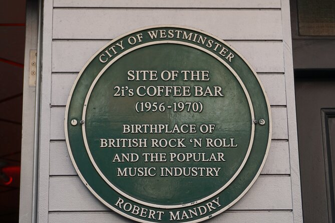 Rock Music Walking Tour of London's Soho - John Lennon’s comedy routine spot, plus an Oasis album cover moment